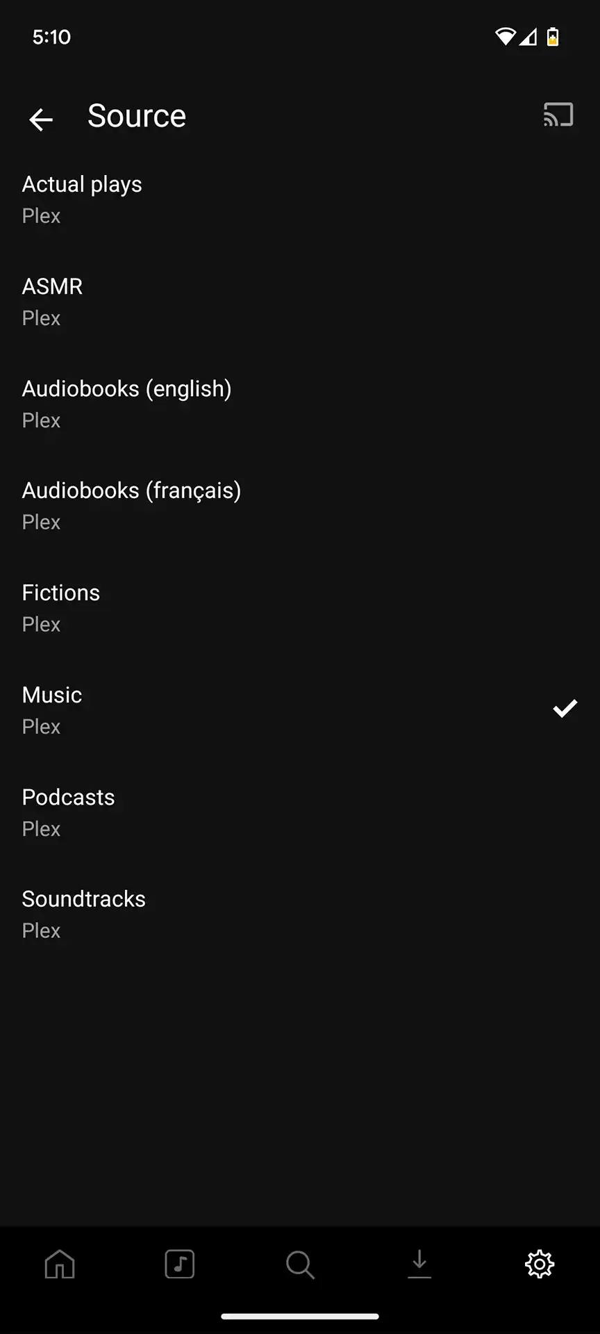 plexamp-settings-source